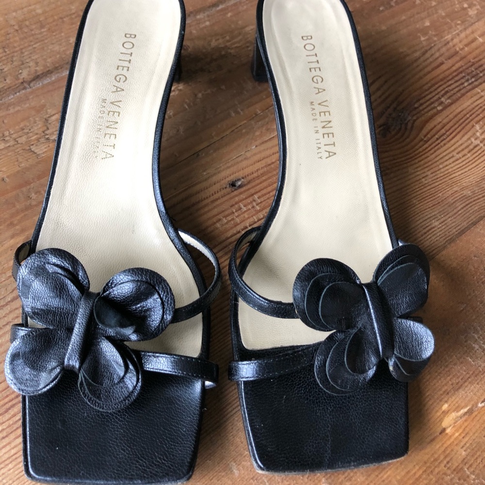 Bottega Veneta Butterfly Slides Sandals